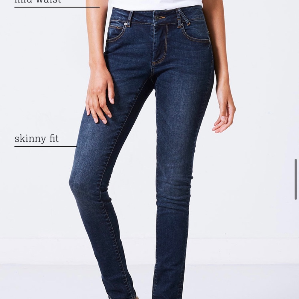 America Today Jane High Waist 31/32 Dark Indigo